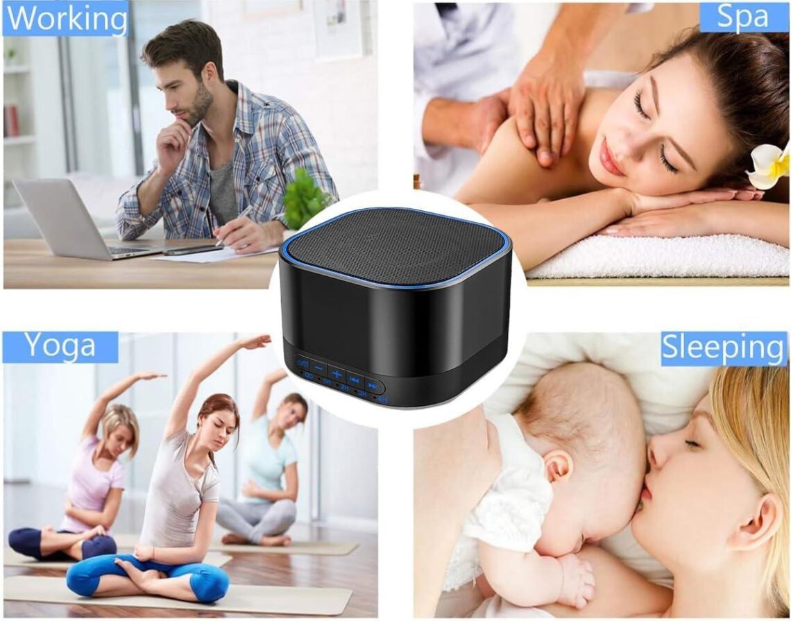 Best Sleep Sound Machine – Magicteam White Noise with 20 Soothing Sounds Review