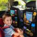 Best Car Organizer – ULEEKA 10″ Table & 9 Pocket Seat Protectors Review