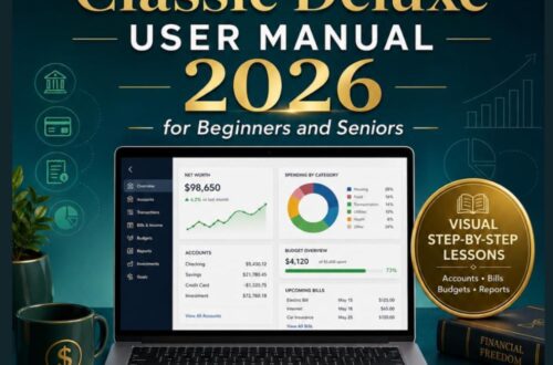 Best Personal Finance Software – QUICKEN CLASSIC DELUXE USER MANUAL 2026 for Beginners