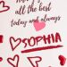Best Notebook Gift – Wishing you all the best today and always sophia notebook gift: lined notebook, journal present, 100 pages, 6*9, soft cover, matte finish Happy birthday Review