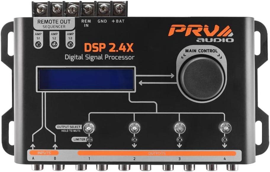 Best Car Audio DSP – PRV Audio 2.4X Digital Crossover & Equalizer Review