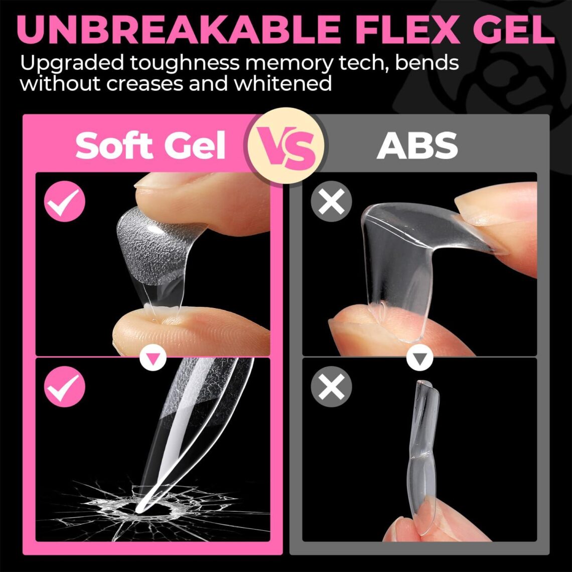Best Nail Tips – UNA GELLA Short Almond Nail Tips: 504PCS Review