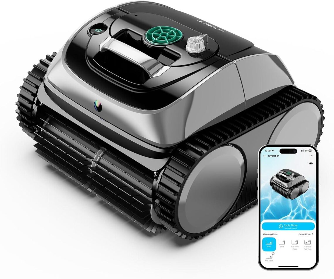 Best Robotic Pool Vacuum – WYBOT C1 4-in-1 Cordless Cleaner Review