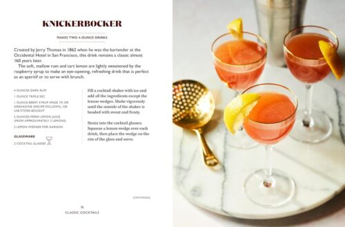 Best Cocktail Recipe Book – The Artisanal Kitchen: Classic Cocktails Review