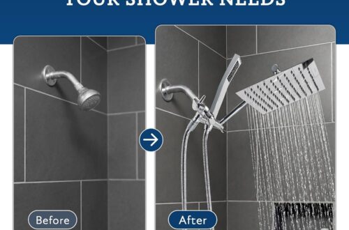Best Shower Head – G-Promise All Metal 8-Inch Dual Square Shower Head Review
