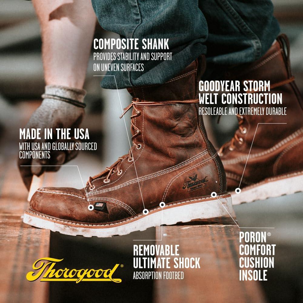 Best Work Boots – Thorogood American Heritage 8” Steel Toe Review