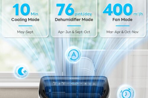 Best Portable AC – 10,000 BTU Cools Up to 450 Sq.Ft, Quiet Review