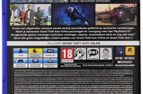 Best Action Game – Grand Theft Auto 5 PS4 – PlayStation 4 (GTA V Ps4) Review