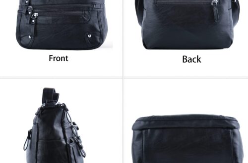 Best Women’s Crossbody Bags – ELDA 10 Pockets Lightweight Satchel Review