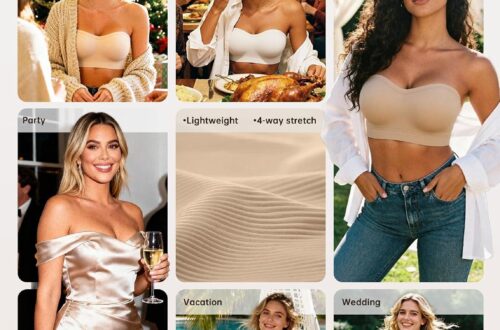 Best Women’s Strapless Supportive Bandeau Bra – LetsJoli Review