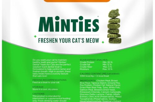 Best Cat Dental Treats – Minties Chicken Flavored Breath Freshener Review