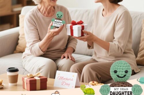Best Cute Gift – Mini Funny Crochet Turtle Daughter from Mom Dad Review
