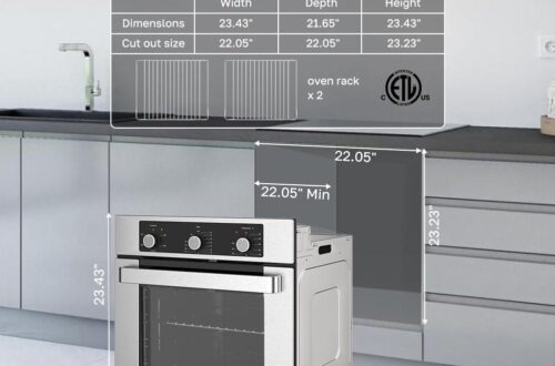 Best Kitchen Appliance – 24″ Electric Wall Oven, ETL Certified Review