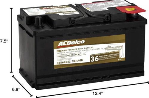 Best Automotive Battery – ACDelco Gold 94RAGM with 36 Month Warranty