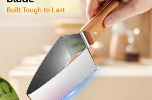 Best Fruit Cutter – Large Triangle Watermelon Slicer & 2-in-1 Fork Review