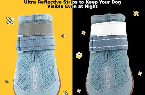 Best Dog Shoes – Hcpet Puppy Boots for Large Dogs Winter Snow Hiking