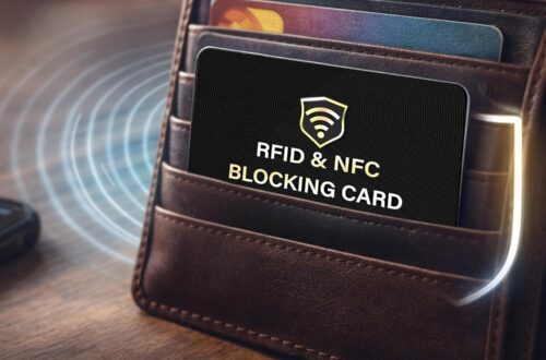 Best Wallet Protection – SaiTech IT 5 Pack RFID Blocking Card, One Card Protects Entire Wallet Purse, NFC Contactless Bank Debit Credit Card Protector ID ATM Guard Card Blocker-(Black) Review