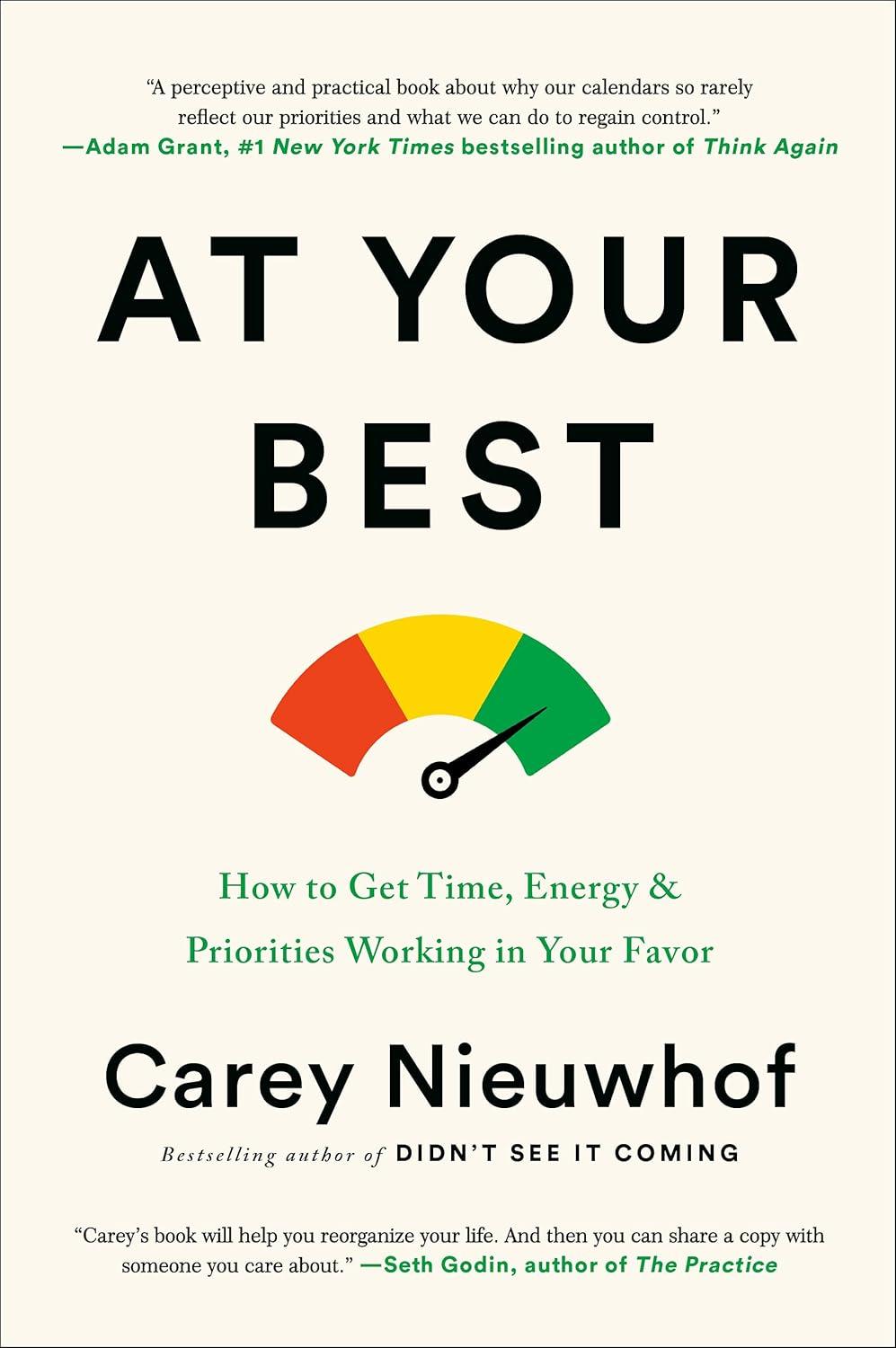 Best Time Management Book – At Your Best: Priorities & Energy Review